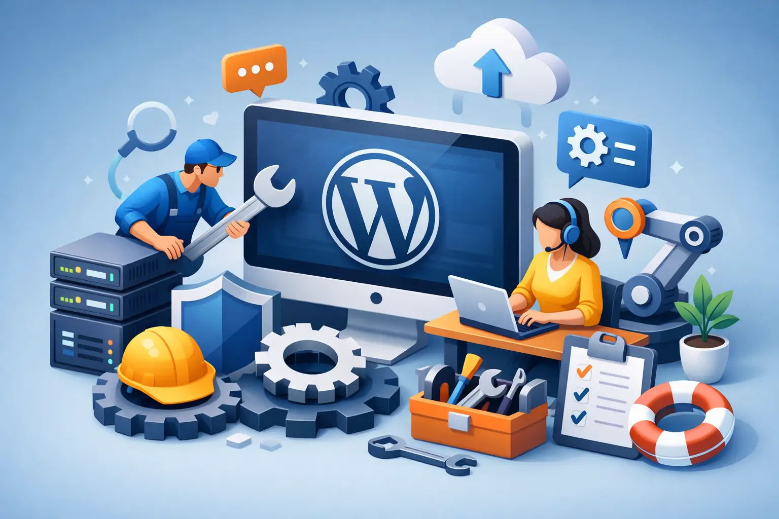 Maintenance WordPress entreprise sans surprises