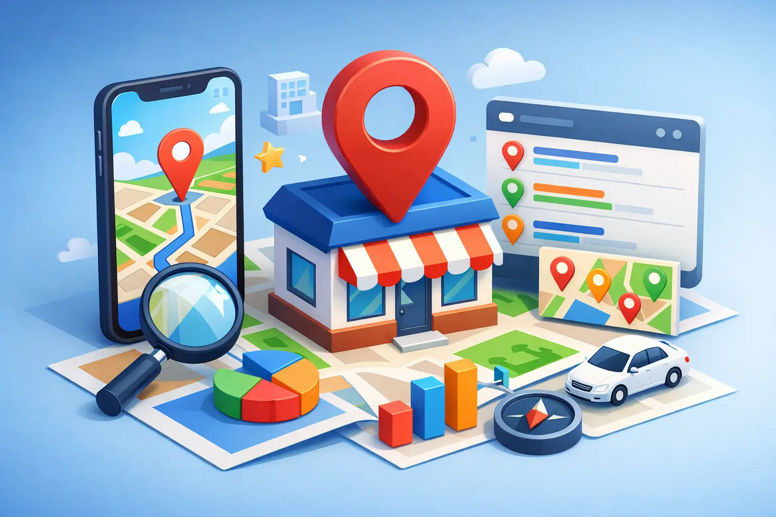Référencement local Google entreprise efficace